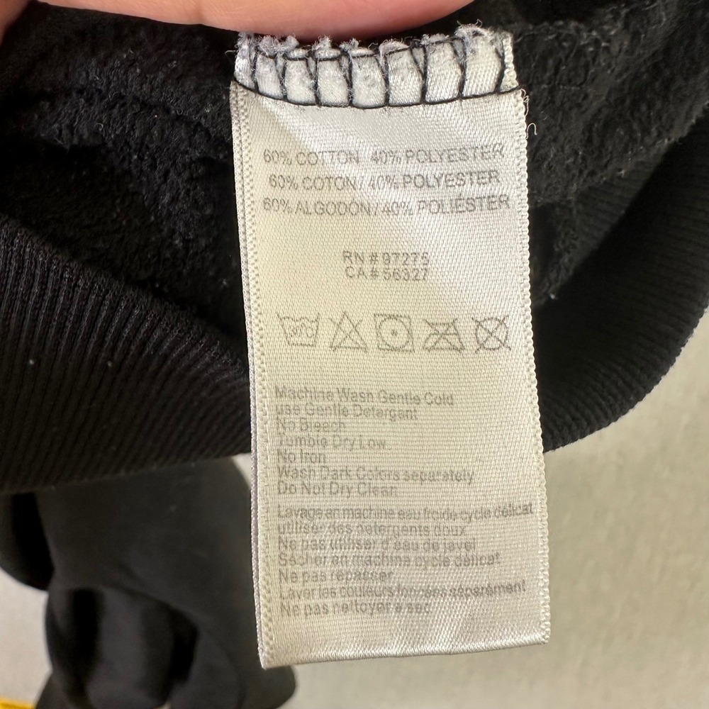 Fox Racing Hoodie Women's Small Black Full Zip Sweatshirt Logo Rider Design Y2K - Picture 7 of 9